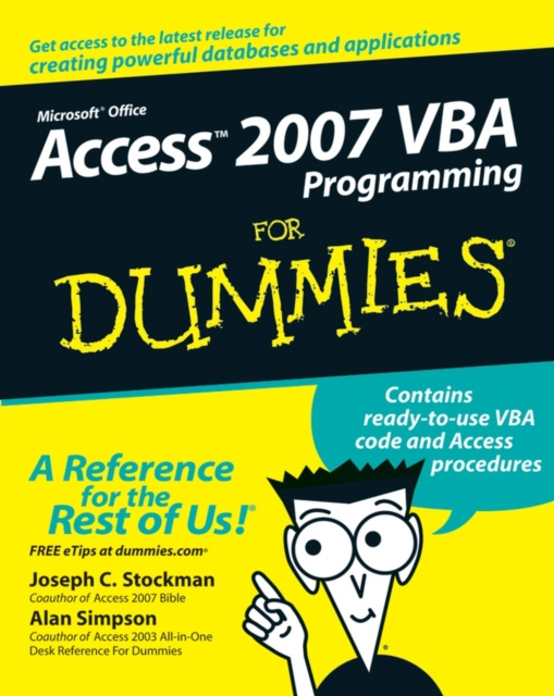 E-book Access 2007 VBA Programming For Dummies Joseph C. Stockman