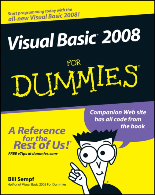 E-book Visual Basic 2008 For Dummies Bill Sempf