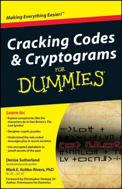E-book Cracking Codes and Cryptograms For Dummies Denise Sutherland