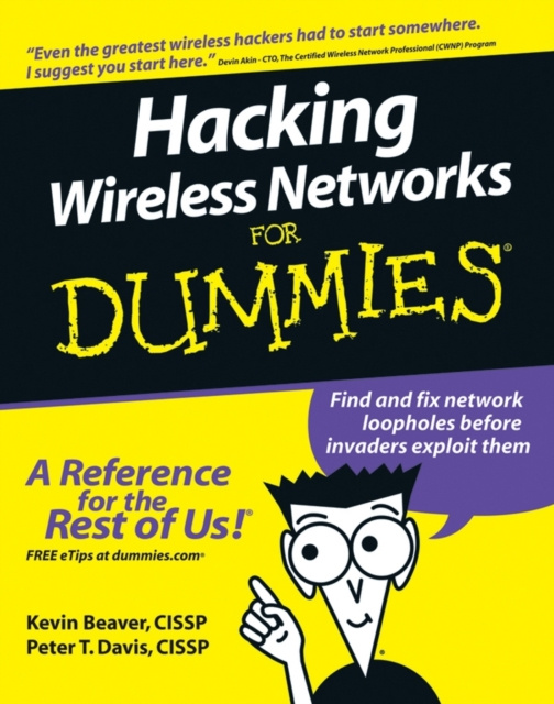 E-book Hacking Wireless Networks For Dummies Kevin Beaver