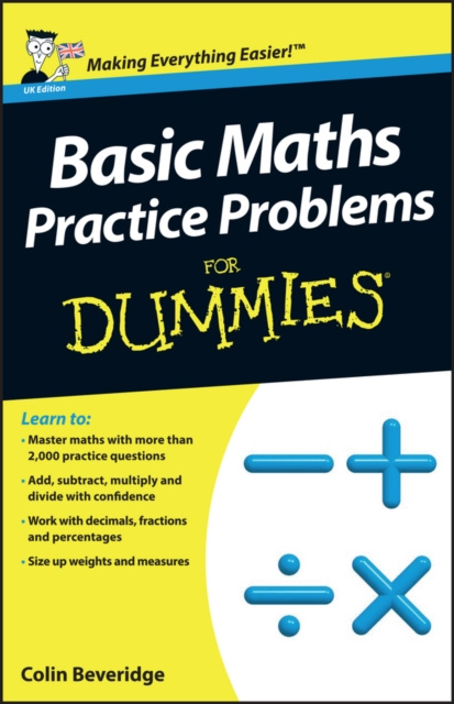 E-könyv Basic Maths Practice Problems For Dummies Colin Beveridge