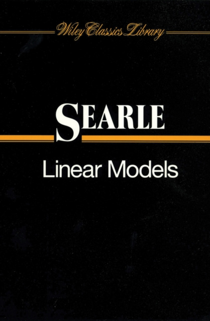 E-book Linear Models Shayle R. Searle