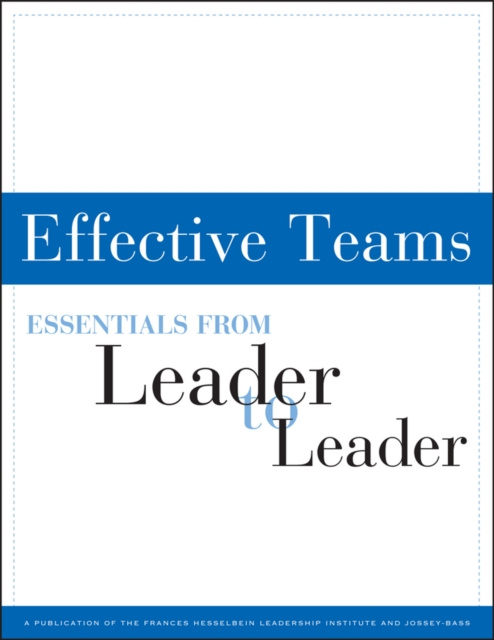 E-book Effective Teams Frances Hesselbein