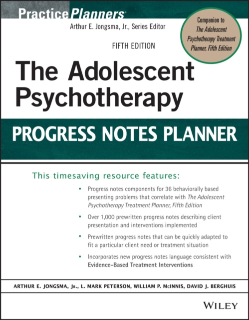 E-knjiga Adolescent Psychotherapy Progress Notes Planner L. Mark Peterson