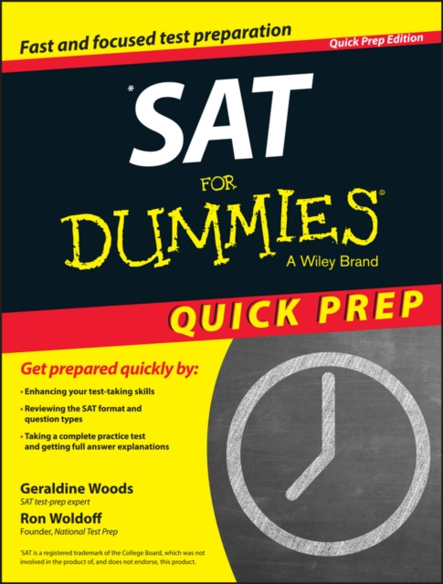 E-kniha SAT For Dummies 2015 Quick Prep Geraldine Woods