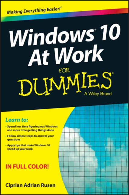 E-book Windows 10 At Work For Dummies Ciprian Adrian Rusen