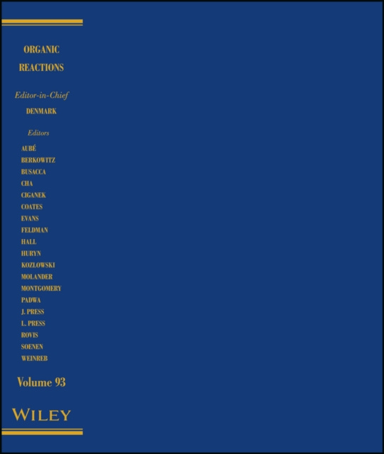 E-book Organic Reactions, Volume 93 Scott E. Denmark