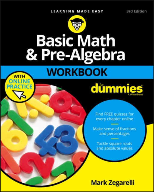 E-knjiga Basic Math & Pre-Algebra Workbook For Dummies with Online Practice Mark Zegarelli