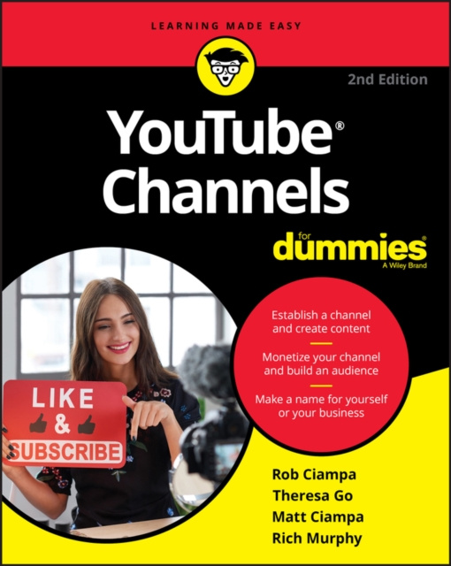 E-kniha YouTube Channels For Dummies Rob Ciampa