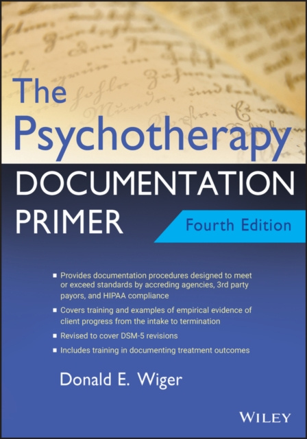 E-kniha Psychotherapy Documentation Primer Donald E. Wiger