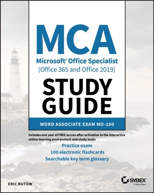 E-kniha MCA Microsoft Office Specialist (Office 365 and Office 2019) Study Guide Eric Butow