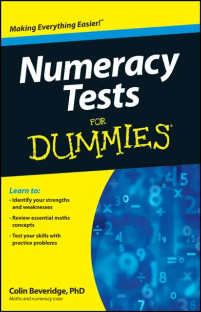 E-kniha Numeracy Tests For Dummies Colin Beveridge
