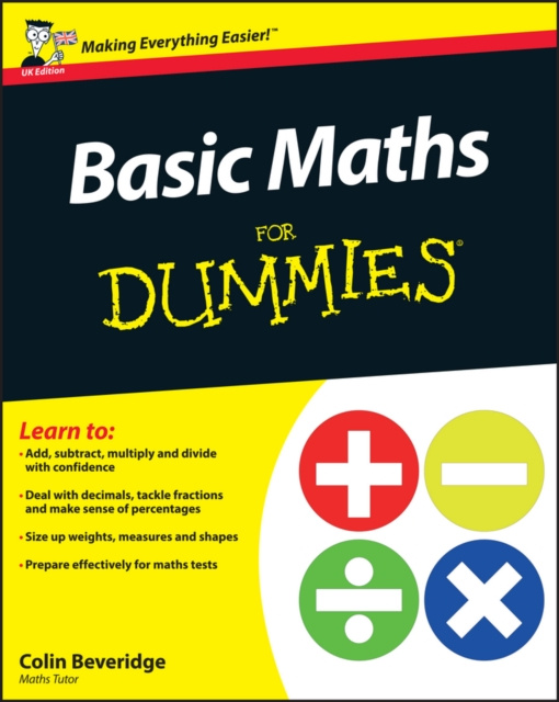 E-knjiga Basic Maths For Dummies Colin Beveridge