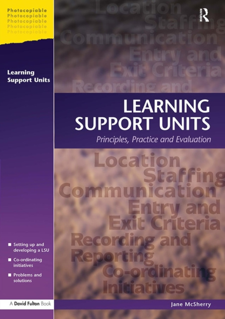 E-knjiga Learning Support Units Jane McSherry