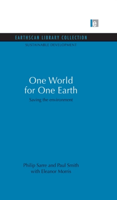 E-Book One World for One Earth Philip Sarre