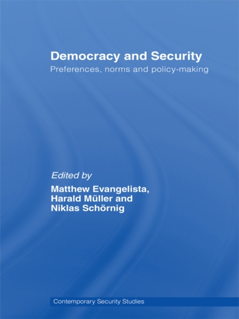 E-book Democracy and Security Matthew Evangelista