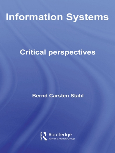 E-book Information Systems Bernd Carsten Stahl