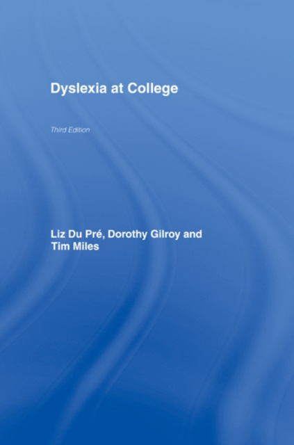 E-kniha Dyslexia at College T. R. Miles