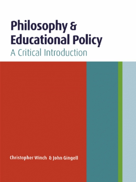 E-book Philosophy and Educational Policy John Gingell