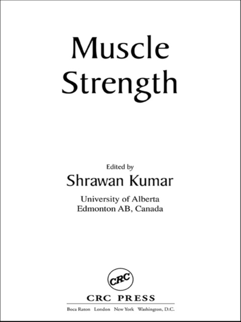 E-book Muscle Strength Shrawan Kumar