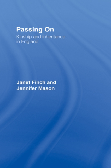 E-book Passing On Janet Finch