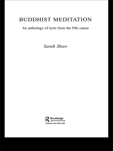 E-book Buddhist Meditation Sarah Shaw