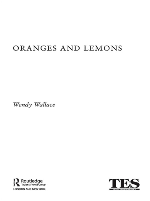 E-kniha Oranges and Lemons Wendy Wallace