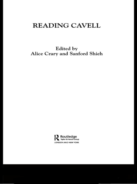 E-knjiga Reading Cavell Alice Crary