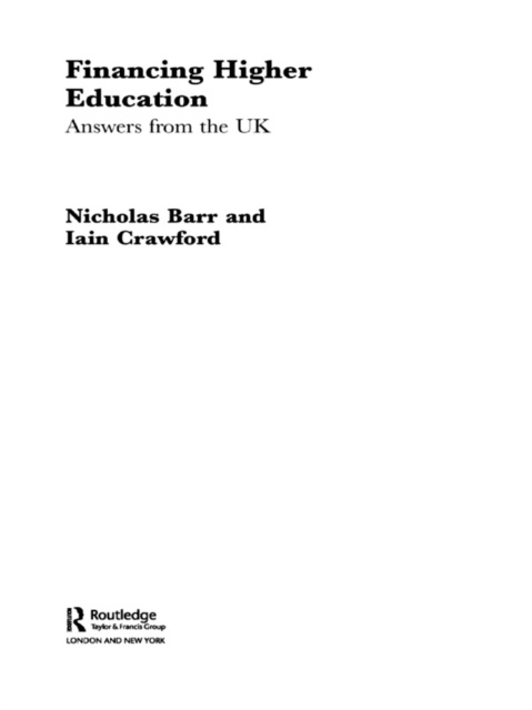 E-book Financing Higher Education Nicholas Barr