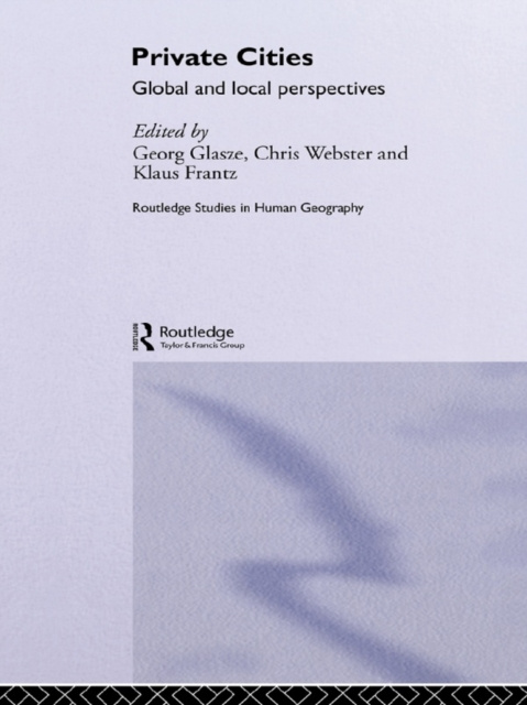 E-book Private Cities Georg Glasze