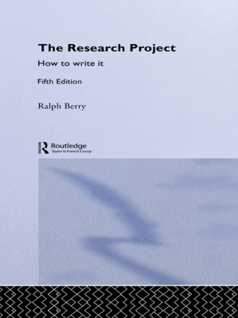 E-knjiga Research Project Ralph Berry