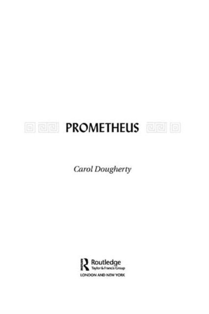 E-book Prometheus Carol Dougherty