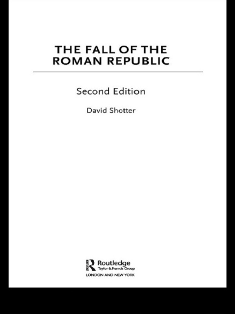 E-kniha Fall of the Roman Republic David Shotter