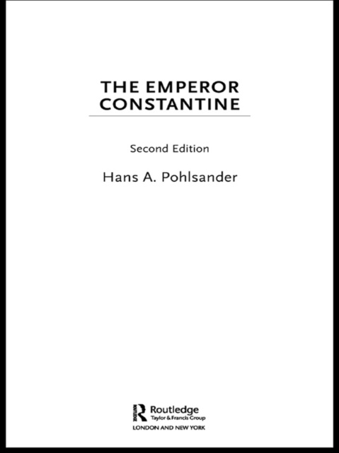 E-knjiga Emperor Constantine Hans A. Pohlsander