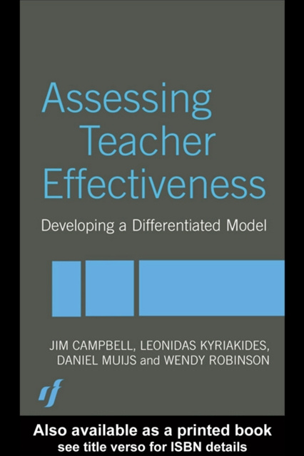 E-kniha Assessing Teacher Effectiveness Jim Campbell