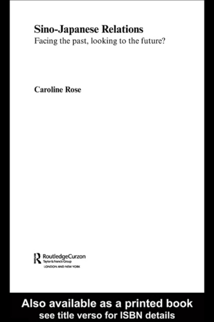 E-knjiga Sino-Japanese Relations Caroline Rose