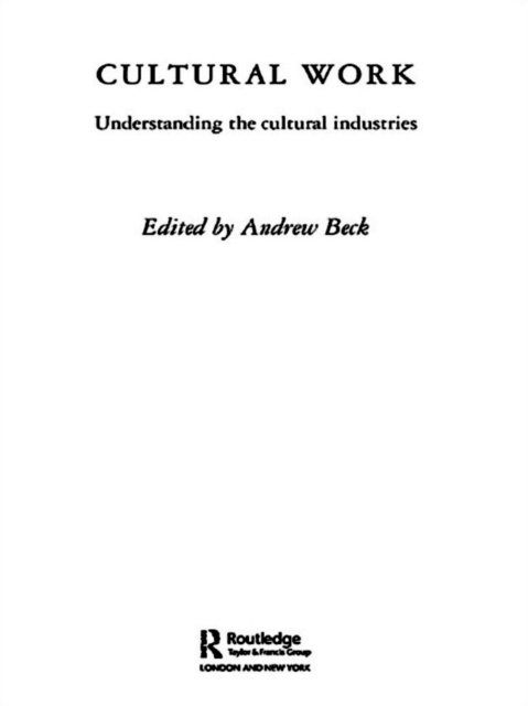 E-book Cultural Work Andrew Beck