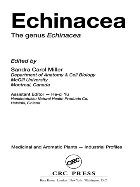 E-knjiga Echinacea Sandra Carol Miller