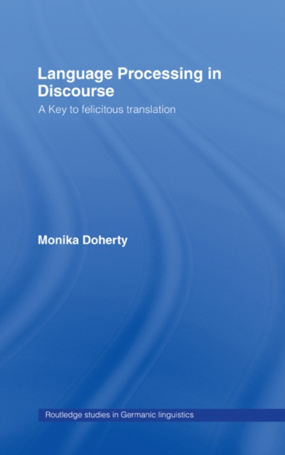 E-book Language Processing in Discourse Monika Doherty