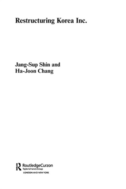 E-kniha Restructuring 'Korea Inc.' Jang-Sup Shin