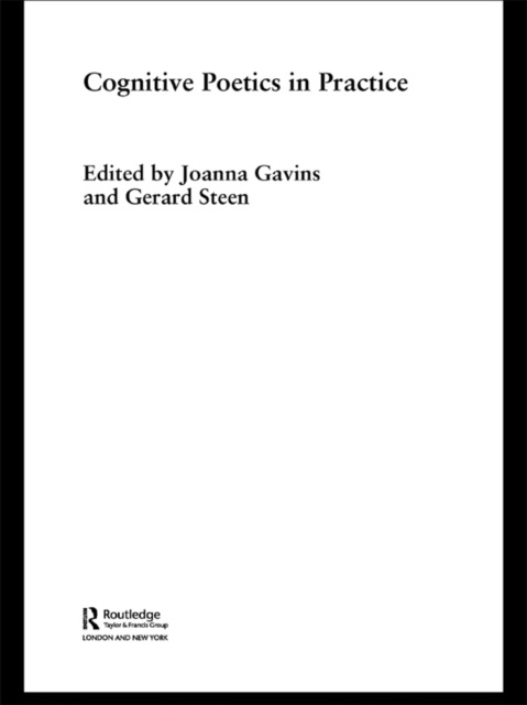 E-knjiga Cognitive Poetics in Practice Joanna Gavins