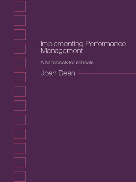 E-knjiga Implementing Performance Management Joan Dean