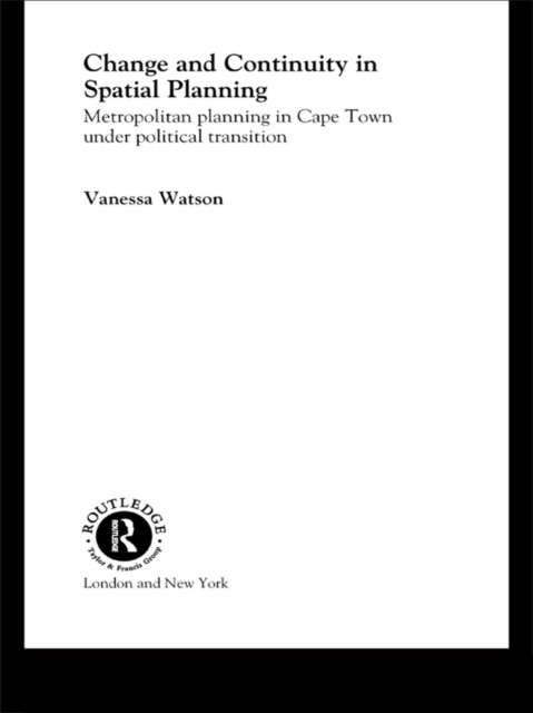 E-book Change and Continuity in Spatial Planning Vanessa Watson