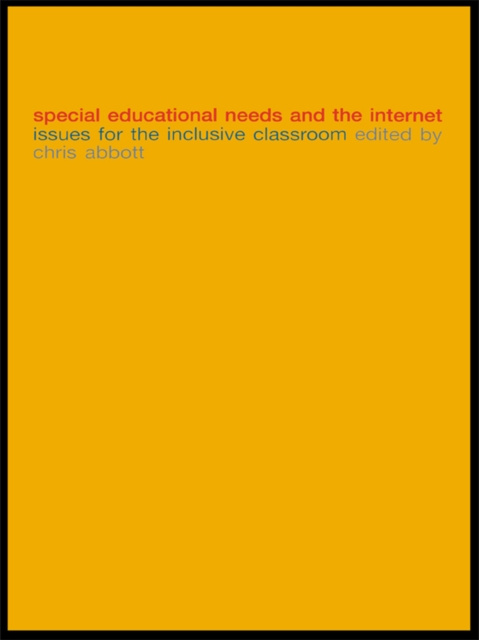 E-book Special Educational Needs and the Internet Chris Abbott
