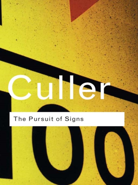 E-kniha Pursuit of Signs Jonathan Culler