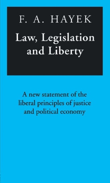 E-knjiga Law, Legislation and Liberty F.A. Hayek