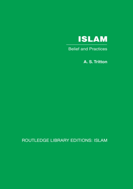 E-knjiga Islam A.S. Tritton
