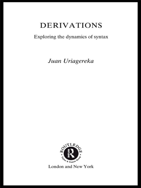 E-Book Derivations Juan Uriagereka