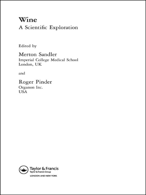 E-book Wine Merton Sandler