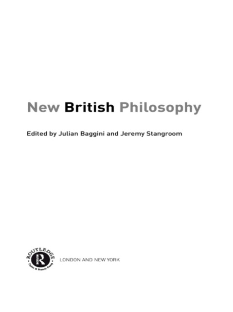 E-book New British Philosophy Julian Baggini